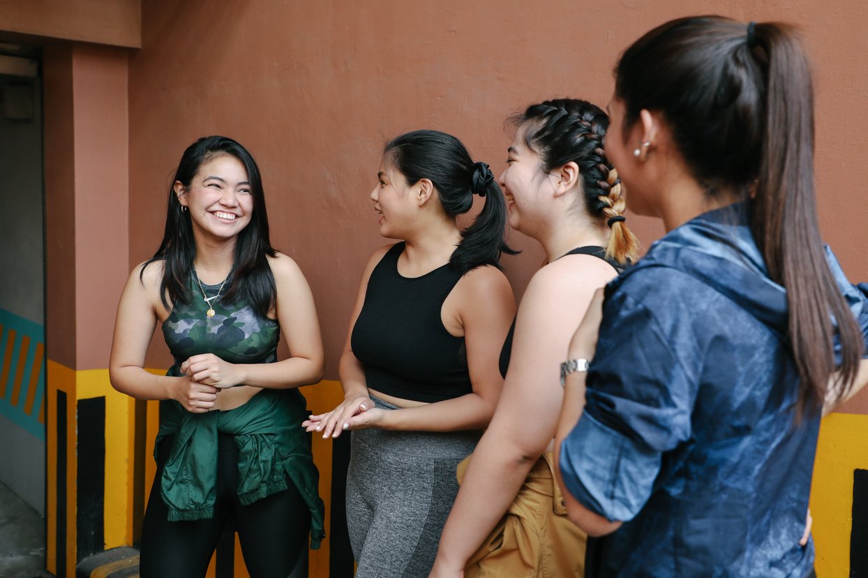 Group of women in activewear